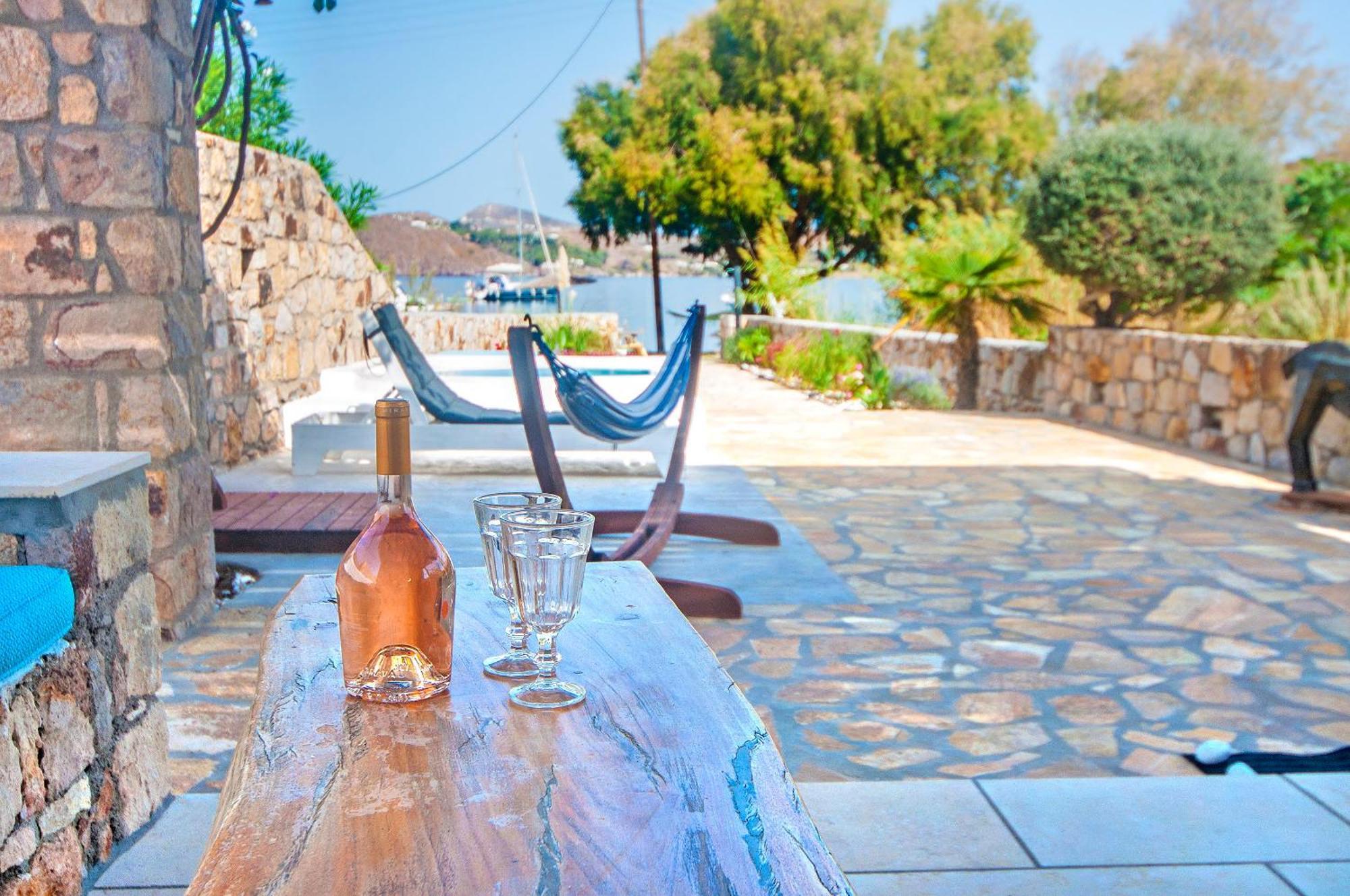 Patmos Exclusive Villas Skála Chambre photo