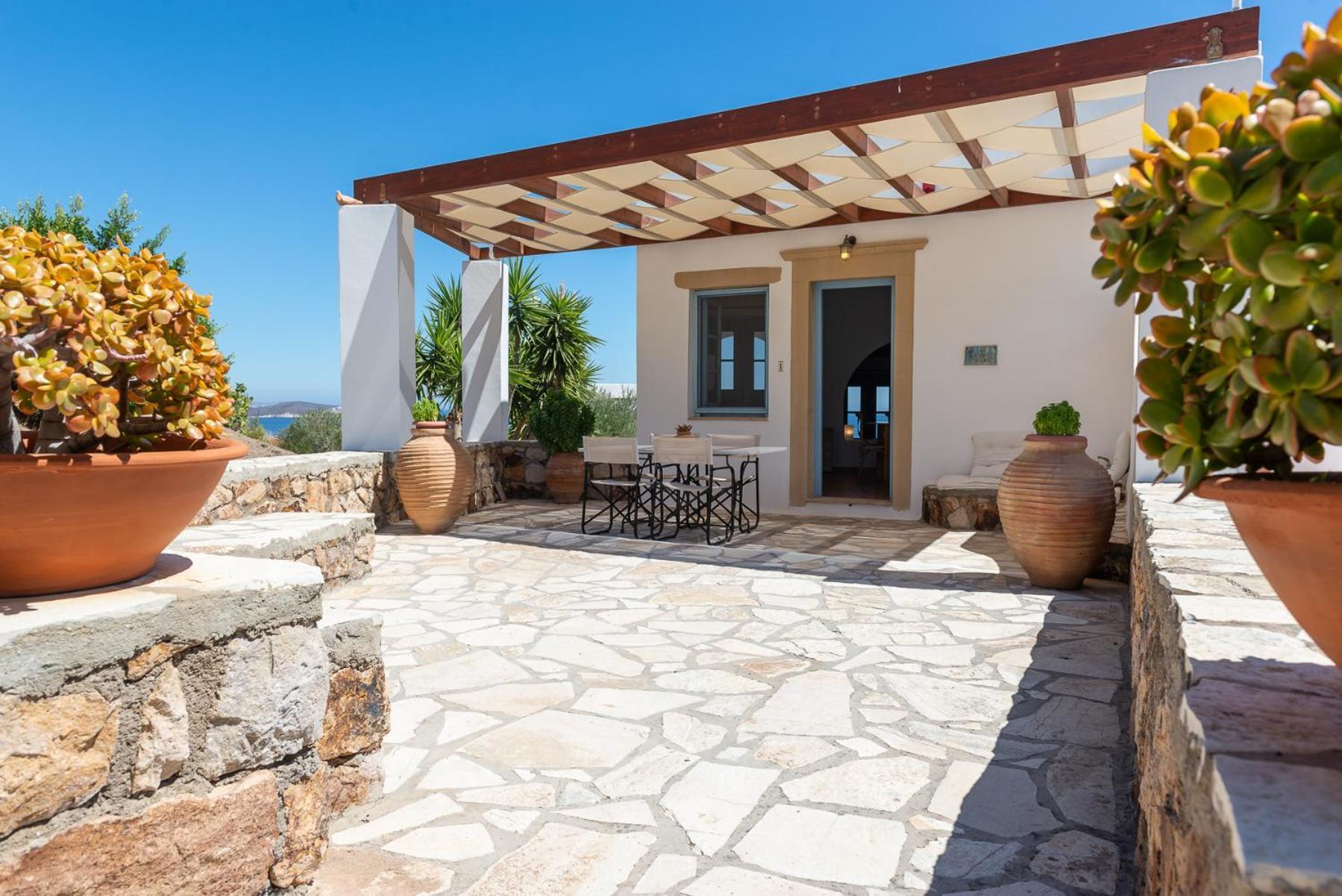 Patmos Exclusive Villas Skála Chambre photo